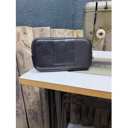 2 Gözlü Deri Kemerlik, Deri Kemer Cüzdanı, Bozuk Para Cüzdanı, Kemer Çantası, Inşaatçı Boyacı Çantası