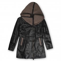 Siyah Kadın Kapüşonlu Spor Ceket Siyah Kadın Kapüşonlu Spor Ceket