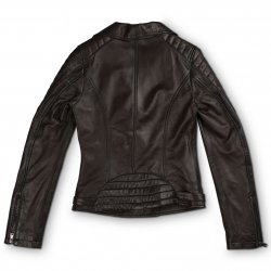 Antik Taba Kadın Çapraz Fermuar Ceket Antik Taba Kadın Çapraz Fermuar Ceket